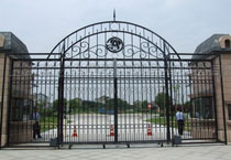 京艺铁艺大门案例